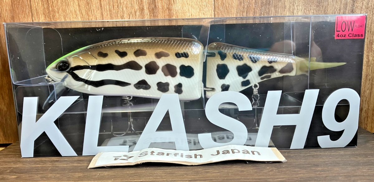 DRT KLASH9 J Snake head Color 4oz Big Swimbait Low Float 2025 new