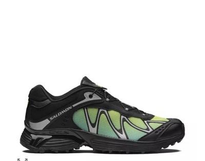 Size 5 w) - Salomon XT-Whisper Black Iced Aqua Sneakers L47761600 BNIB Unisex