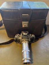 Exakta Varex IIb 35mm SLR camera And Carl Zeiss Jena Triotar Lens