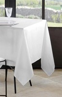 WeißE Rechteckige Tischdecke Nelson