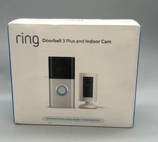 Ring Doorbell 3 Plus and Indoor Cam - Sealed