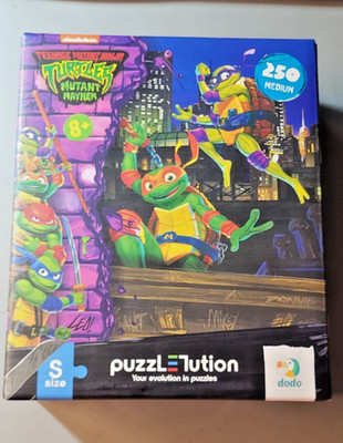 nickelodeon dodo, Ninja Turtles Puzzle 250 medium, OVP, siehe Fotos