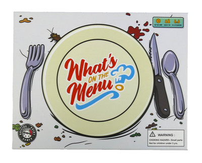 What s On The Menu? Family Board Game by Boiling Point - New Open Box