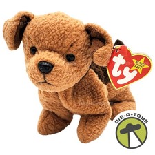 Tuffy Beanie Baby Terrier Dog Plush by Ty 1996 New With Tags