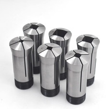 6-Pack 5C Square Collet Set 1/4,5/16,3/8,1/2,5/8,3/4