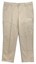 L.L. Bean Favorite Fit Khaki Carpenter Pants with Stretch, size 18