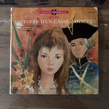 Histoire D'un Casse-Noisette...aux enfants 25 cm LP 33T LIVRE-DISQUE Tchaikovsky