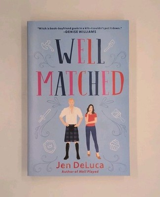 Signed! Well Matched by Jen DeLuca (2021, Berkley Books)
