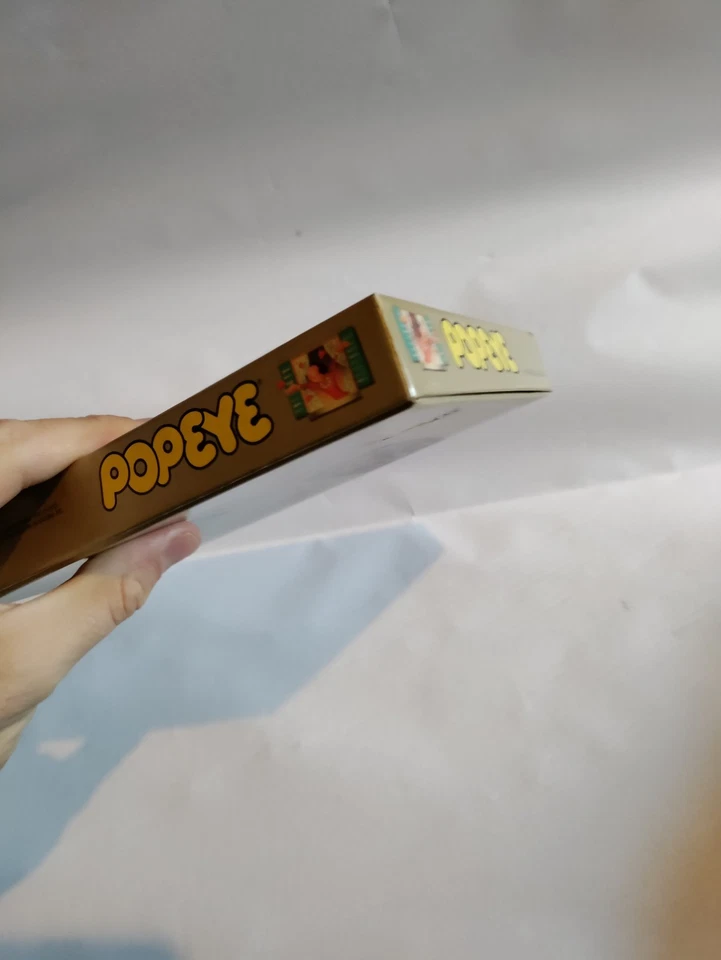 Popeye For Intellivision Parker Brothers Vtg Video Game Cartridge CIB Boxed Mint - Image 4 of 4