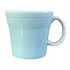 Fiestaware Sky Blue Mug Stoneware Diner Style Restaurant Ware Fiesta 15oz USA