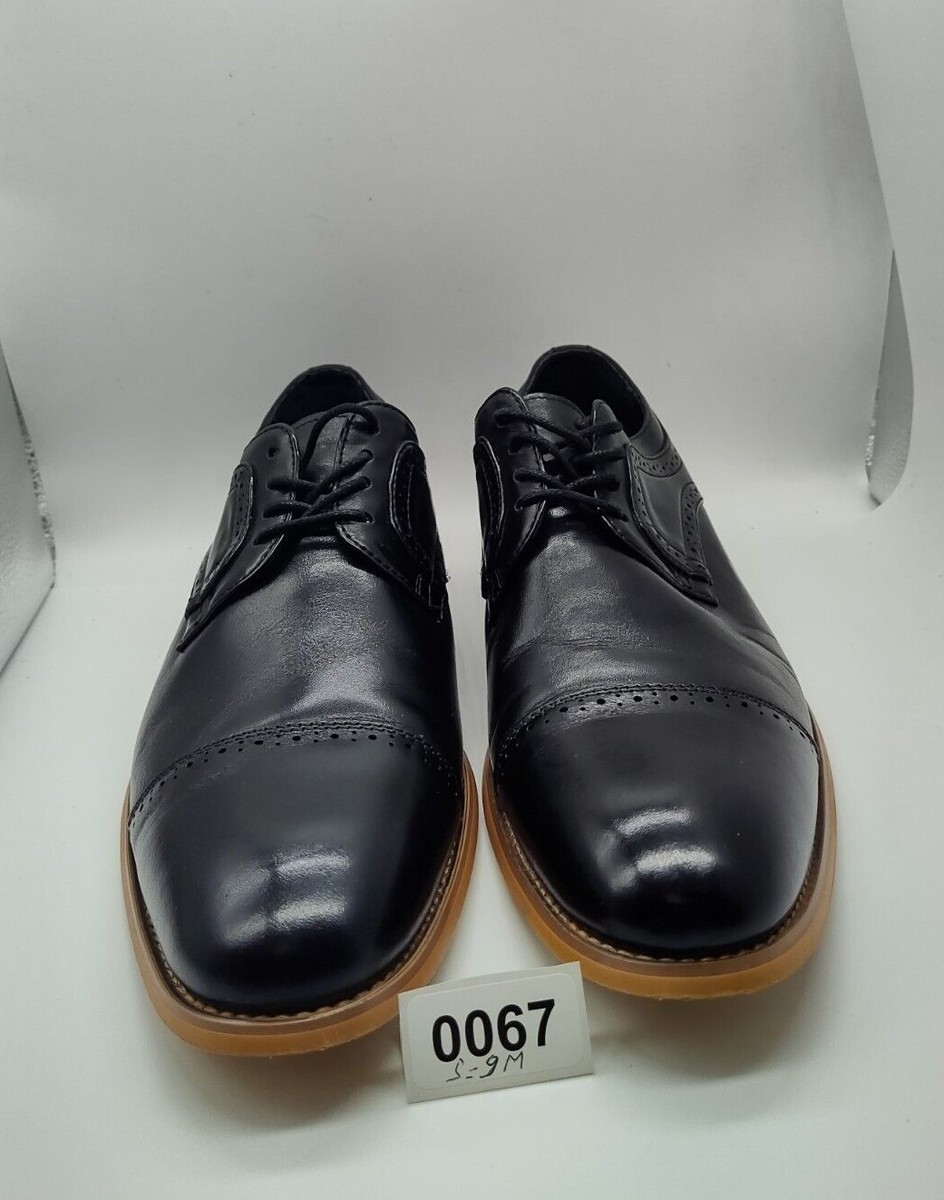 Stacy Adams Shoes Dickinson Cap Toe Oxford Classic Black‎ Leather Men\'s Size 13M Stacy Adams Dickinson Cap Toe Oxford – BigShoes main image 3