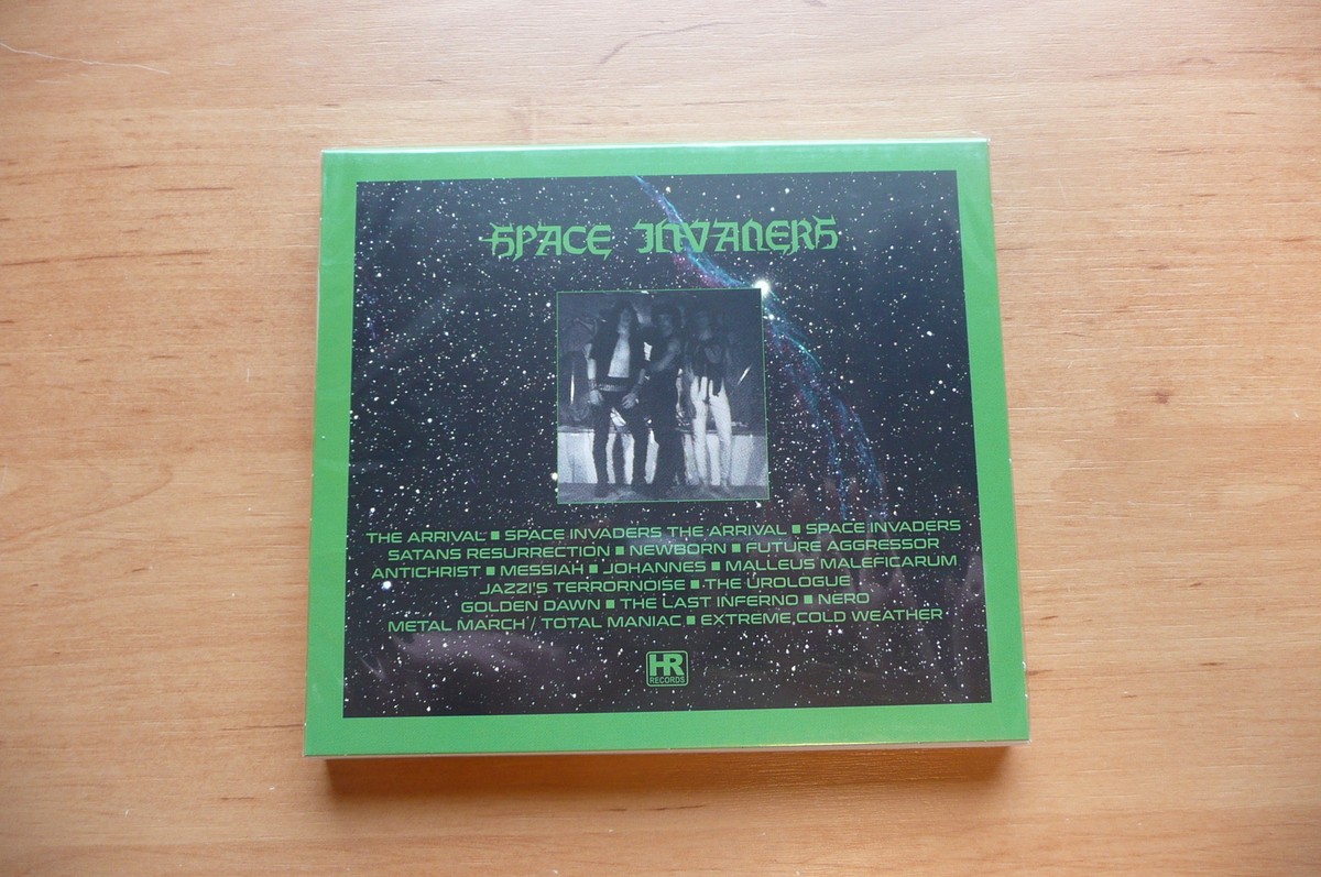 CD MESSIAH - SPACE INVADERS / HR RECORDS 2018 SS / DEATH METAL
