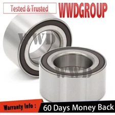 Pair 510086 Front Wheel Bearing For Honda Odyssey 2005-2010 FWD [91mm OD] 