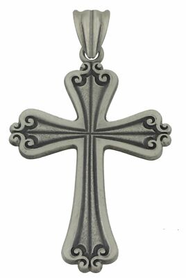 Ciondolo Croce Argento Tibetano ACEROLL Ciondolo Ovale Cattolico In Acciaio Inossidabile Di Medaglia Miracolosa Per Cristiano Santa Maria Croci Per Rosario Fai Da Te