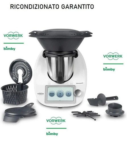 VORWERK BIMBY TM6 ORIGINALE GARANZIA 2 ANNI ACCESSORI TM 6 SPATOLA FARFALLA - Afbeelding 6 van 7