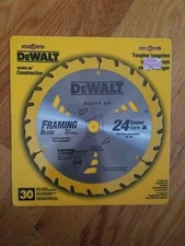 DeWalt Series 20 Construction Framing Blade 7 1/4" 