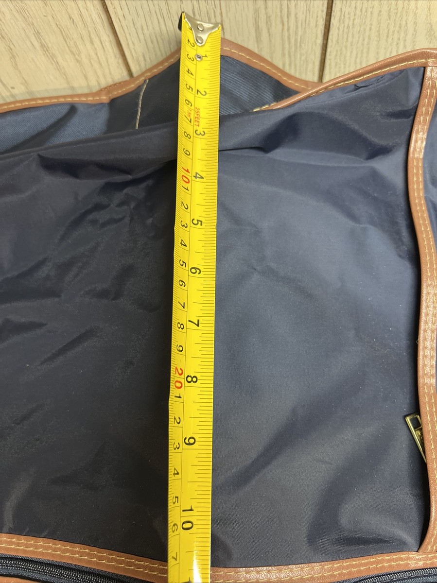 Vintage Jaguar Garment Suit Bag Luggage Thick Vinyl with
