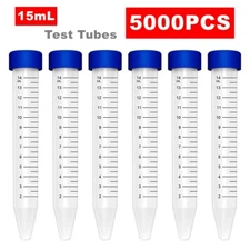 15ml Conical Centrifuge Tubes Sterilized,Falcon Tubes,Test Tube Sample Container
