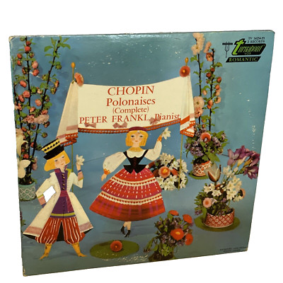 Chopin Polonaises (Complete) (Vinyl, 1968, 2x LP) Turnabout TV 34254-55 NM LP