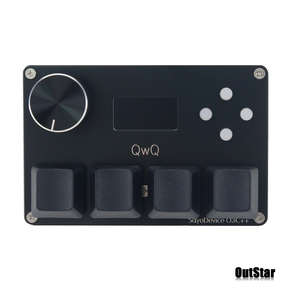SayoDevice 4-Key O3C++ OSU Rapid Trigger Hall Magnetic Axis Gaming