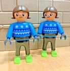 Playmobil 2 Modern Children Character 66 City - for CUSTOM RARE VINTAGE