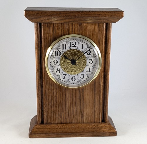 Authentic Amana Furniture Company, Amana Iowa, Oak Handmade Clock, Signed