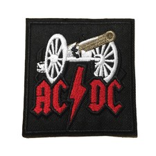 AC DC "For Those About to Rock We Salute You" Embroidered Patch -new
