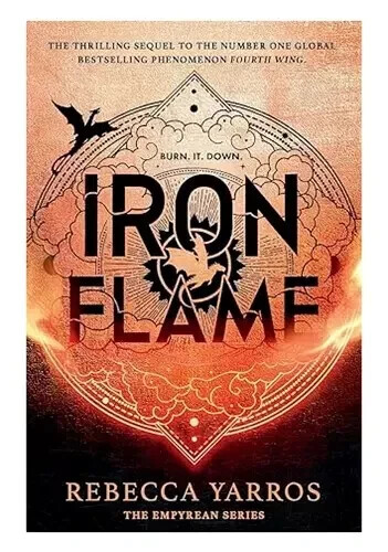 Iron Flame BY Rebecca Yarros, English, Paperback Free Shipping - Picture 3 of 3