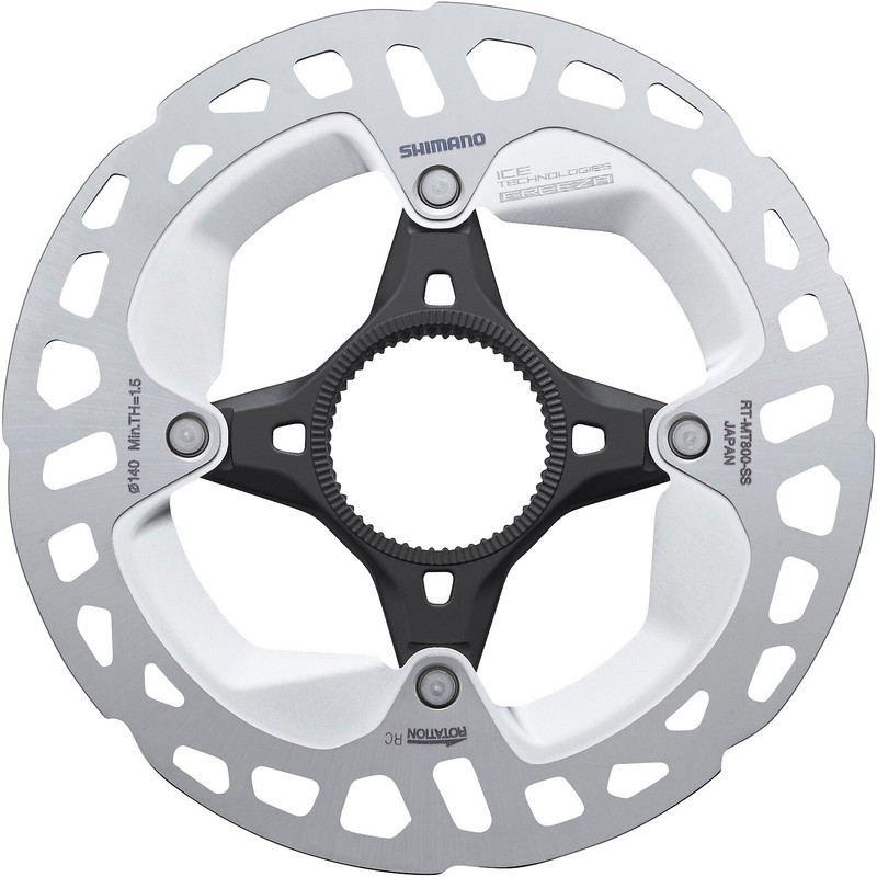 Shimano RT-MT800 Disc Rotor Center Lock Internal Lockring Ice Tech FREEZA 140mm