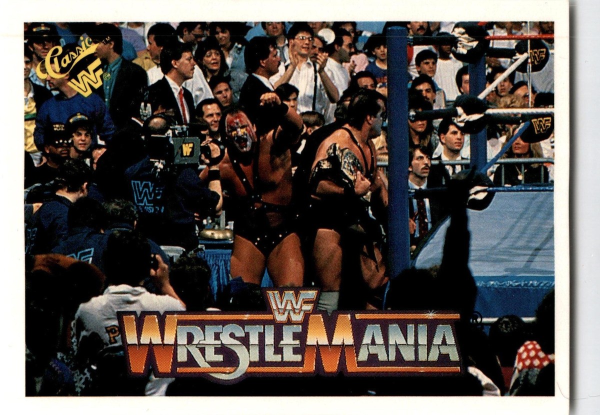 1990 Classic WWF The History of Wrestlemania #46 Demolition | eBay