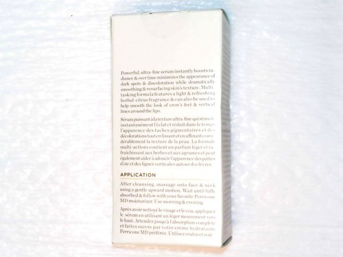 PERRICONE MD VITAMIN C ESTER BRIGHTENING SERUM 1 Oz 30ml - Picture 2 of 4