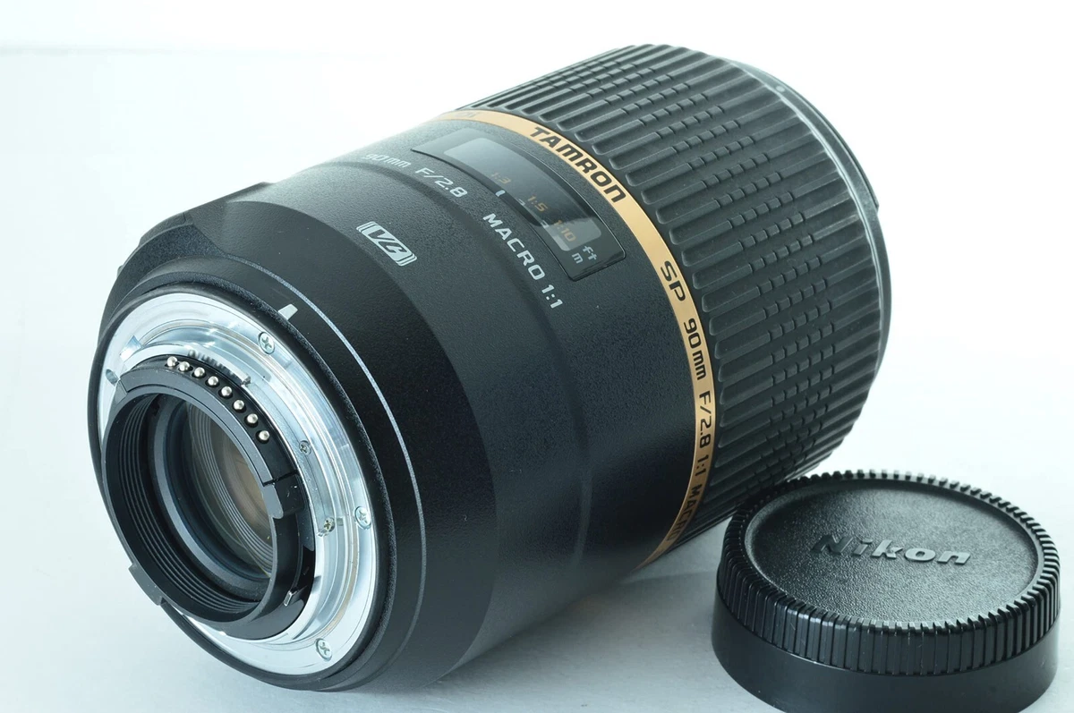 Near Mint】Tamron AF SP 90mm F/2.8 DI MACRO 1:1 VC USD Lens For