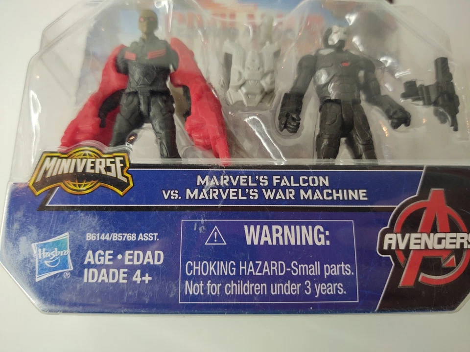 Figuras Marvel Avengers 2015 Capitán América Civil War Halcón y máquina de guerra 2,5" Foto 4 de 4