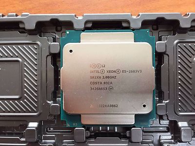 INTEL XEON E5-2683v3 2.0GHz 35M 9.6GT/s 14Core FCLGA2011-3 CPU PROCESSOR SR1XH *