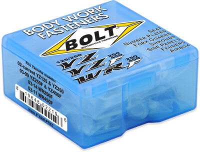 Bolt Full Body Work Fastener Kit Yamaha WR250F 03-13 WR450F 03-06 YAM-PFK1