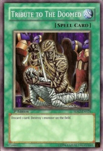 Tribute to the Doomed - 5DS2-EN024 - Common - 1st Edition NM YuGiOh!  Starter De