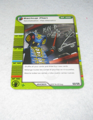 Lego - Ninjago - Trading Card - Backup Plan SP 400 - 4643605 - 122