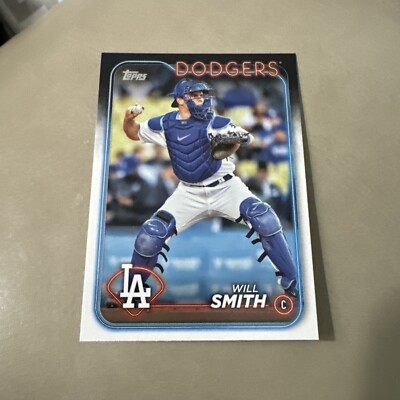 2024 Topps #622 Will Smith - Los Angeles Dodgers