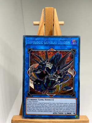 Topologic Gumblar Dragon - Secret Rare 1st Edition BLRR-EN043 - NM - YuGiOh  | eBay