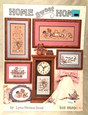 Home Sweet Home  by Lynn Waters Busa -Graph-It-Arts #35 - 4 Patterns