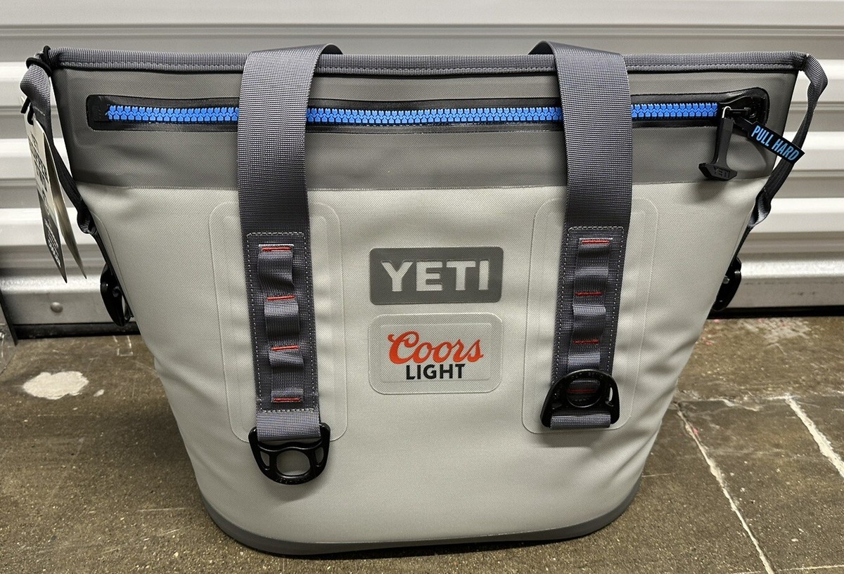 YETI Coors Hopper Two 20 Soft-Sided Cooler: NWT Fog Gray/Tahoe