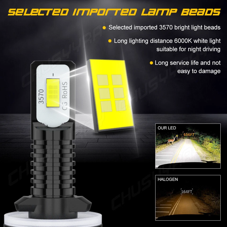 880 881 Bombillas LED para Arctic Cat F5 Firecat 500 2003-2006 Foto 3 de 4