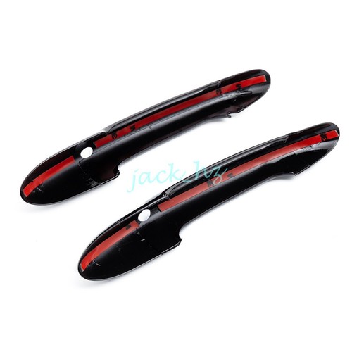 For Mini Cooper S F56 F57 Keyless Glossy Black Door Handle Cover Protector Style - Picture 8 of 8