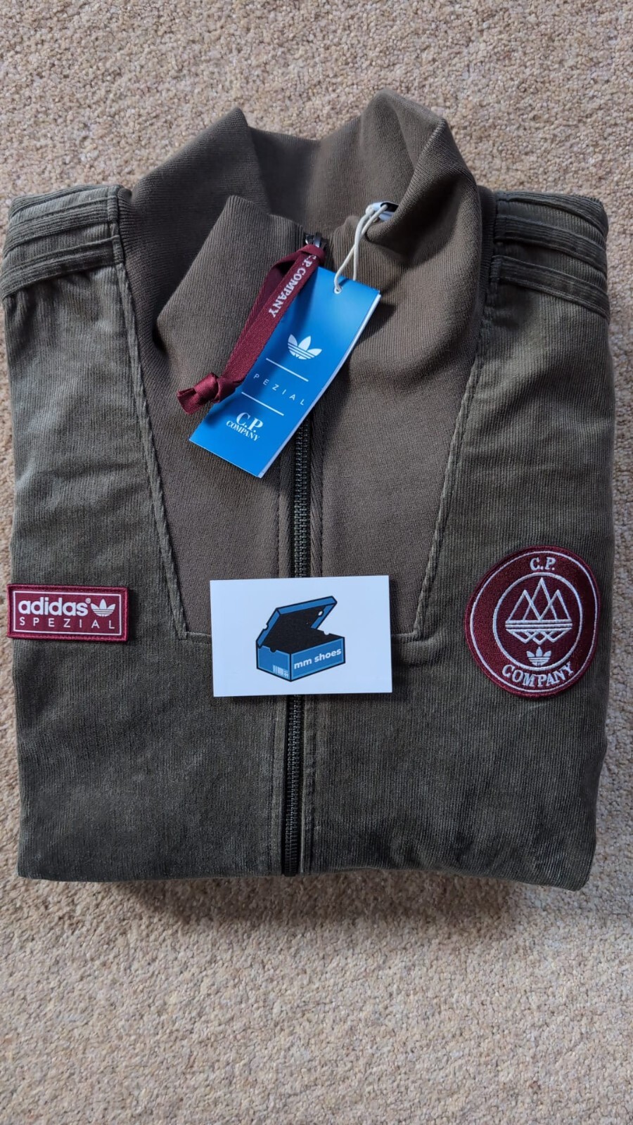 adidas x CP Company SPZL Settend Track Top MEDIUM JH1405 adidas x CP Company SPZL Settend Track Top MEDIUM JH1405