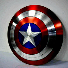 22" Captain America Shield - Metal Prop Replica - Screen Accurate 1:1 Christmas