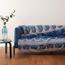 Bassetti Granfoulard Genova B1 furnishing cloth on the Blue 180x270