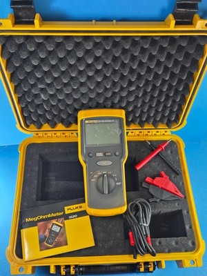 Fluke 1520 MegOhmMeter Insulation Meter Multimeter Megger
