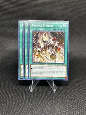 Yu-Gi-Oh! Arcane Spread SUDA-EN054 Common 1st Ed. X3 Playset