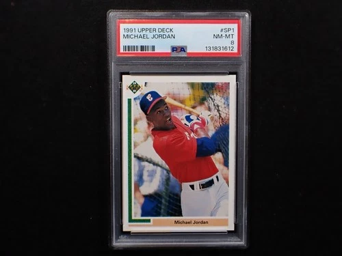 1991 Upper Deck - Short Print #SP1 Michael Jordan PSA 8