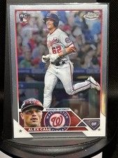2023 Topps Chrome Alex Call RC #187 Nationals